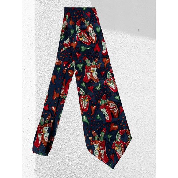 Tobasco 100% Silk Tie, Hearts and Love, Valentine Theme, 60x4, New condition - Picture 1 of 3